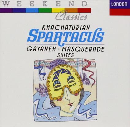 Spartacus / Gayaneh, Masquerade Suites - CD Audio di Aram Khachaturian