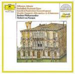 Adagio / Canone e giga ed altre composizioni - CD Audio di Tomaso Giovanni Albinoni,Arcangelo Corelli,Antonio Vivaldi,Johann Pachelbel,Francesco Onofrio Manfredini,Herbert Von Karajan,Berliner Philharmoniker