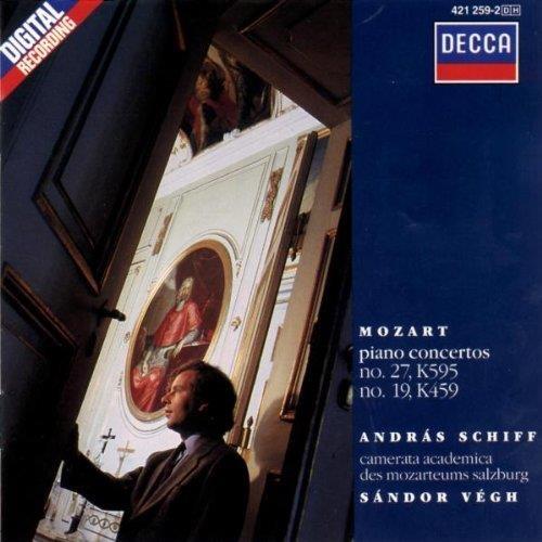 Piano Concertos (No. 27, K595 / No. 19, K459) - CD Audio di Wolfgang Amadeus Mozart,Andras Schiff,Sandor Vegh,Camerata Academica Salzburg