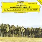 Sinfonie n.1, n.2 - CD Audio di Franz Schubert,Claudio Abbado,Chamber Orchestra of Europe