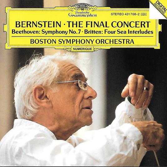 Final Concert - CD Audio di Leonard Bernstein