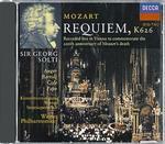 Requiem K626 - CD Audio di Cecilia Bartoli,Arleen Auger,René Pape,Vinson Cole,Wolfgang Amadeus Mozart,Georg Solti,Wiener Philharmoniker