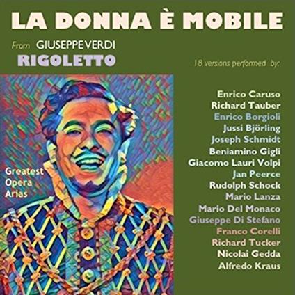 La Donna è Mobile - CD Audio di Giuseppe Verdi