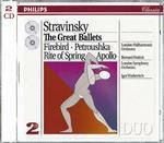 Great Ballets: L'uccello di fuoco (L'oiseau de feu) - Petrouchka - La sagra della primavera (Le Sacre du Printemps) - Apollo - CD Audio di Igor Stravinsky,Bernard Haitink,Igor Markevitch,London Philharmonic Orchestra,London Symphony Orchestra