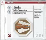 Concerti per violino - Concerti per violoncello - CD Audio di Franz Joseph Haydn,Salvatore Accardo,English Chamber Orchestra,Edo de Waart,Christine Walevska