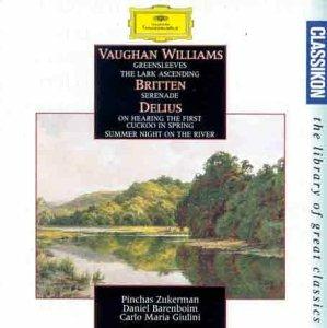 Greensleeves - The Lark Ascending - Serenade - CD Audio di Benjamin Britten,Ralph Vaughan Williams,Frederick Delius,English Chamber Orchestra