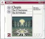 21 Notturni - 26 Preludi - CD Audio di Frederic Chopin,Adam Harasiewicz