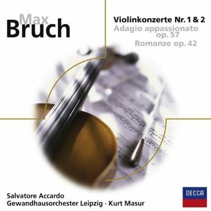 Concerti per Violino 1 & 2 - CD Audio di Max Bruch