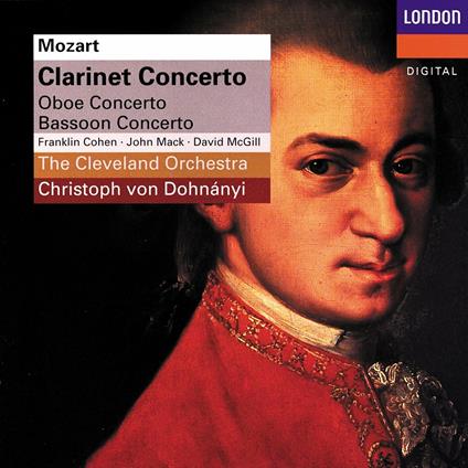 Concerti per fagotto, per clarinetto e per oboe - CD Audio di Wolfgang Amadeus Mozart