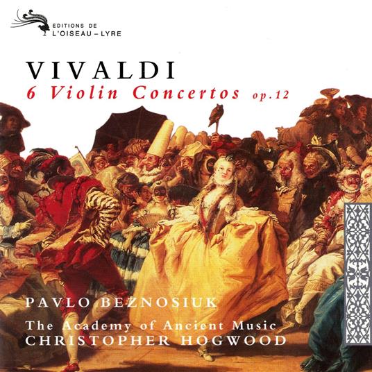 6 Violin Concertos, Op 12 - CD Audio di Antonio Vivaldi