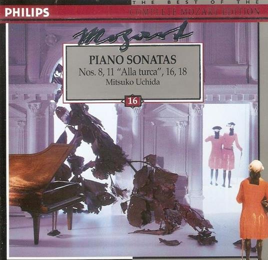 Sonate per pianoforte n.8, n.11, n.16 - CD Audio di Wolfgang Amadeus Mozart