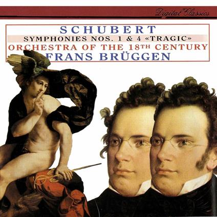 Sinfonia n.1 - CD Audio di Franz Schubert,Frans Brüggen