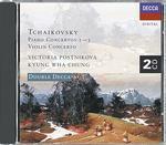 Concerti per pianoforte n.1, n.2, n.3 - Concerto per violino - CD Audio di Pyotr Ilyich Tchaikovsky,Charles Dutoit,Gennadi Rozhdestvensky,Kyung-Wha Chung,Viktoria Postnikova,Orchestra Sinfonica di Montreal,Wiener Symphoniker