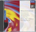 Concerto per pianoforte - Concerto per violino - Sinfonia n.2 - Masquerade Suite - CD Audio di Alicia de Larrocha,Aram Khachaturian,Ruggiero Ricci