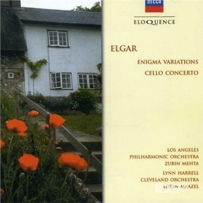 Cello Concerto - Enigma Var - CD Audio di Edward Elgar