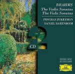 Sonate per violino e pianoforte - Sonate per viola e pianoforte - CD Audio di Johannes Brahms,Pinchas Zukerman,Daniel Barenboim