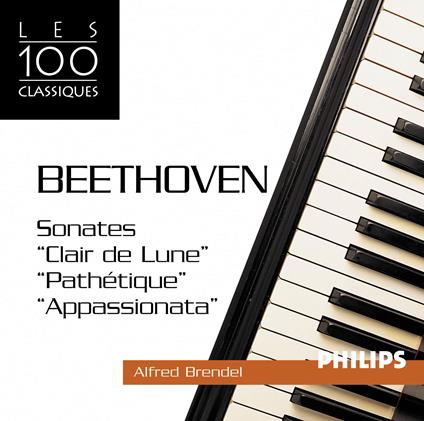 Sonates: Clair De Lune, Pathetique, Appassionata - CD Audio di Ludwig van Beethoven