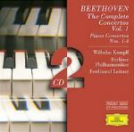 Concerti completi vol.1 - CD Audio di Ludwig van Beethoven,Wilhelm Kempff,Berliner Philharmoniker,Ferdinand Leitner
