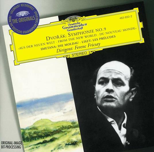 Sinfonia n.9 / La Moldava (Die Moldau) / Les Préludes - CD Audio di Antonin Dvorak,Franz Liszt,Bedrich Smetana,Ferenc Fricsay,Berliner Philharmoniker