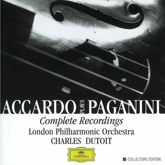Concerti per violino - CD Audio di Niccolò Paganini,Salvatore Accardo,London Philharmonic Orchestra,Charles Dutoit