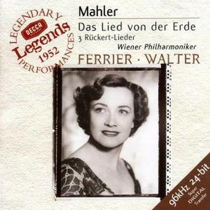 Il canto della terra (Das Lied von der Erde) - CD Audio di Gustav Mahler,Kathleen Ferrier,Bruno Walter,Wiener Philharmoniker