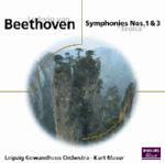 Sinfonie n.1, n.3 - CD Audio di Ludwig van Beethoven,Kurt Masur,Gewandhaus Orchester Lipsia