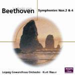 Sinfonie n.2, n.4 - CD Audio di Ludwig van Beethoven,Kurt Masur,Gewandhaus Orchester Lipsia