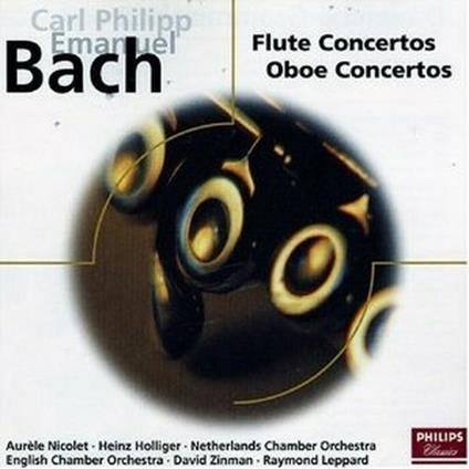 Concerti per flauto e oboe - CD Audio di Carl Philipp Emanuel Bach,Heinz Holliger,Aurele Nicolet