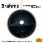 Sinfonie n.3, n.4 - CD Audio di Johannes Brahms,Karl Böhm,Wiener Philharmoniker