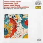 Chabrier-Gounod-Thomas-Rosenthal-Offenbach - CD Audio di Seiji Ozawa,Boston Symphony Orchestra