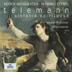 Sinfonia Spirituosa - Concerti per archi vol.2 - CD Audio di Georg Philipp Telemann,Reinhard Goebel,Musica Antiqua Köln
