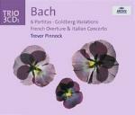 Partite - Variazioni Goldberg - Concerto italiano - CD Audio di Johann Sebastian Bach,Trevor Pinnock