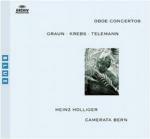 Concerti per oboe - CD Audio di Georg Philipp Telemann,Johann Gottlieb Graun,Johann Ludwig Krebs