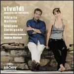 Concerti per 2 violini - CD Audio di Antonio Vivaldi,Giuliano Carmignola,Viktoria Mullova,Venice Baroque Orchestra,Andrea Marcon