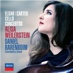 Concerti per violoncello - CD Audio di Edward Elgar,Elliott Carter,Alisa Weilerstein,Staatskapelle Berlino,Daniel Barenboim