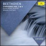 Sinfonie n.2, n.4 - CD Audio di Ludwig van Beethoven,Mikhail Pletnev,Russian National Orchestra