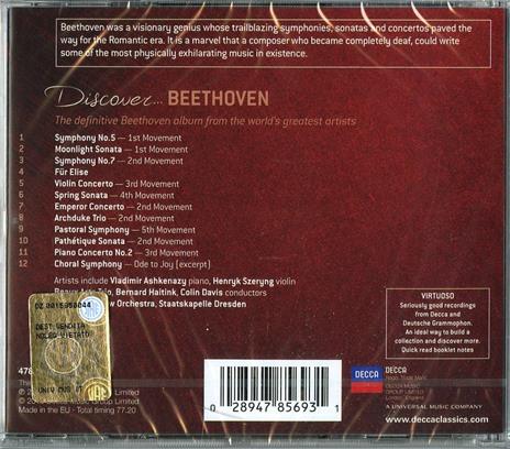 Discover Beethoven - CD Audio di Ludwig van Beethoven - 2