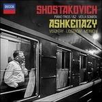 Trii con pianoforte n.1, n.2 - Sonata per viola e pianoforte - CD Audio di Dmitri Shostakovich,Vladimir Ashkenazy