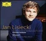 Concerti per pianoforte n.20, n.21 - CD Audio di Wolfgang Amadeus Mozart,Christian Zacharias,Orchestra Sinfonica della Radio Bavarese,Jan Lisiecki