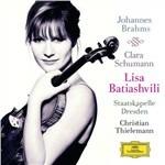 Concerto per violino / 3 Romanze per violino e pianoforte - CD Audio di Johannes Brahms,Clara Schumann,Elisabeth Batiashvili,Christian Thielemann,Staatskapelle Dresda,Alice Sara Ott