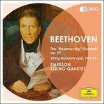 Quartetti op.59, op.74, op.95 - CD Audio di Ludwig van Beethoven,Emerson String Quartet