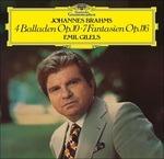 Quattro Ballate - Sette Fantasie - Vinile LP di Johannes Brahms,Emil Gilels