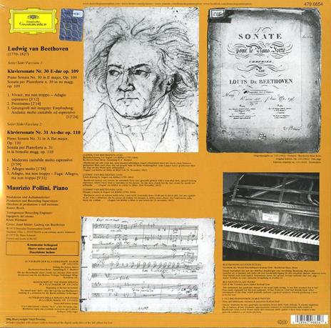 Sonate op.109, op.110 (180 gr. + Voucher Download) - Vinile LP di Ludwig van Beethoven,Maurizio Pollini - 2