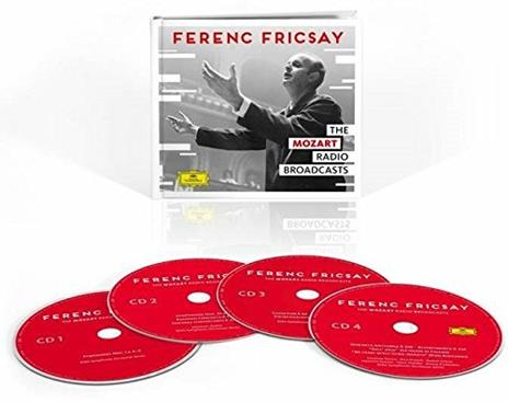 The Mozart Radio Broadcast (Box Set Limited Edition + Booklet) - CD Audio di Wolfgang Amadeus Mozart,Ferenc Fricsay - 2