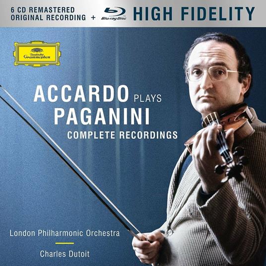 Complete Recordings - CD Audio + Blu-Ray Audio di Niccolò Paganini,Salvatore Accardo