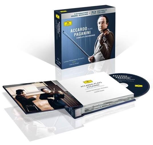 Complete Recordings - CD Audio + Blu-Ray Audio di Niccolò Paganini,Salvatore Accardo - 2