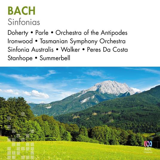 Sinfonias - CD Audio di Johann Sebastian Bach