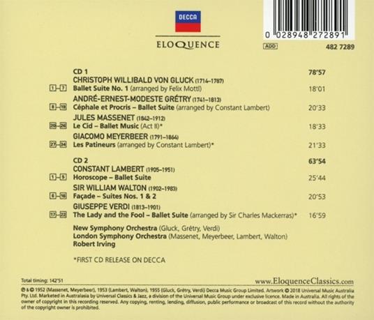 Decca Recordings - CD Audio di Robert Irving - 2