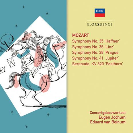 Sinfonie n.35, n.36, n.38, n.41 -, Serenata Posthorn - CD Audio di Wolfgang Amadeus Mozart