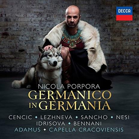 Germanico in Germania - CD Audio di Nicola Antonio Porpora,Max Emmanuel Cencic